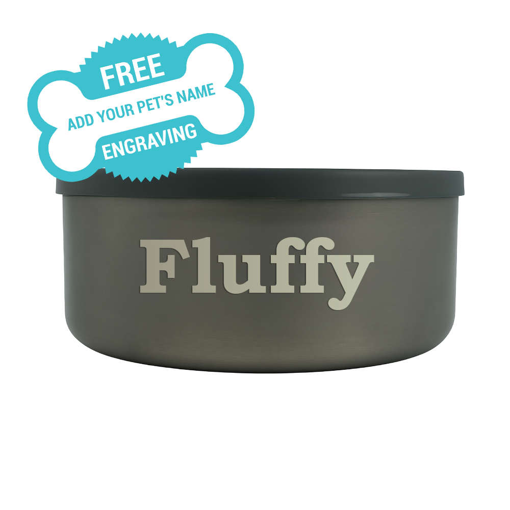 Custom Engraved Dog Bowl