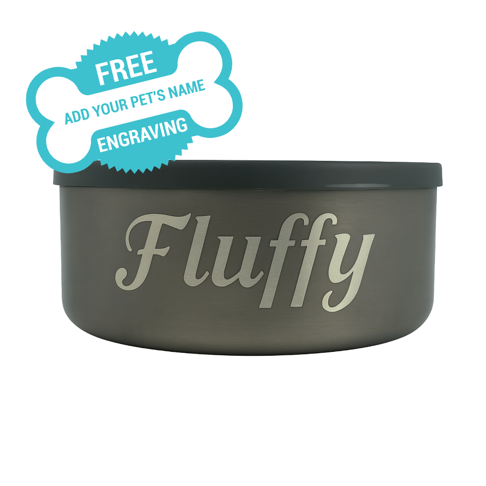 Custom Engraved Dog Bowl