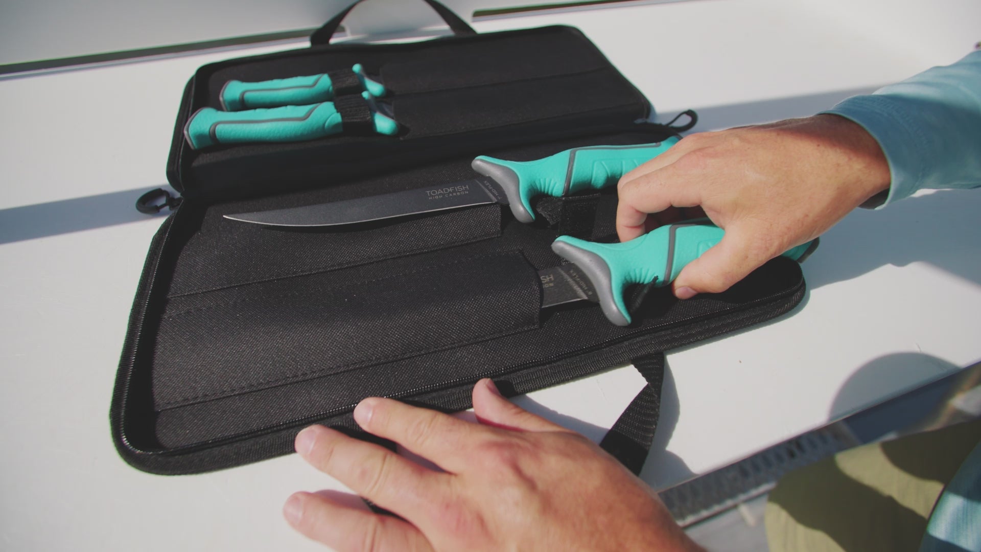 Load video: Fixed Filet Knife Set