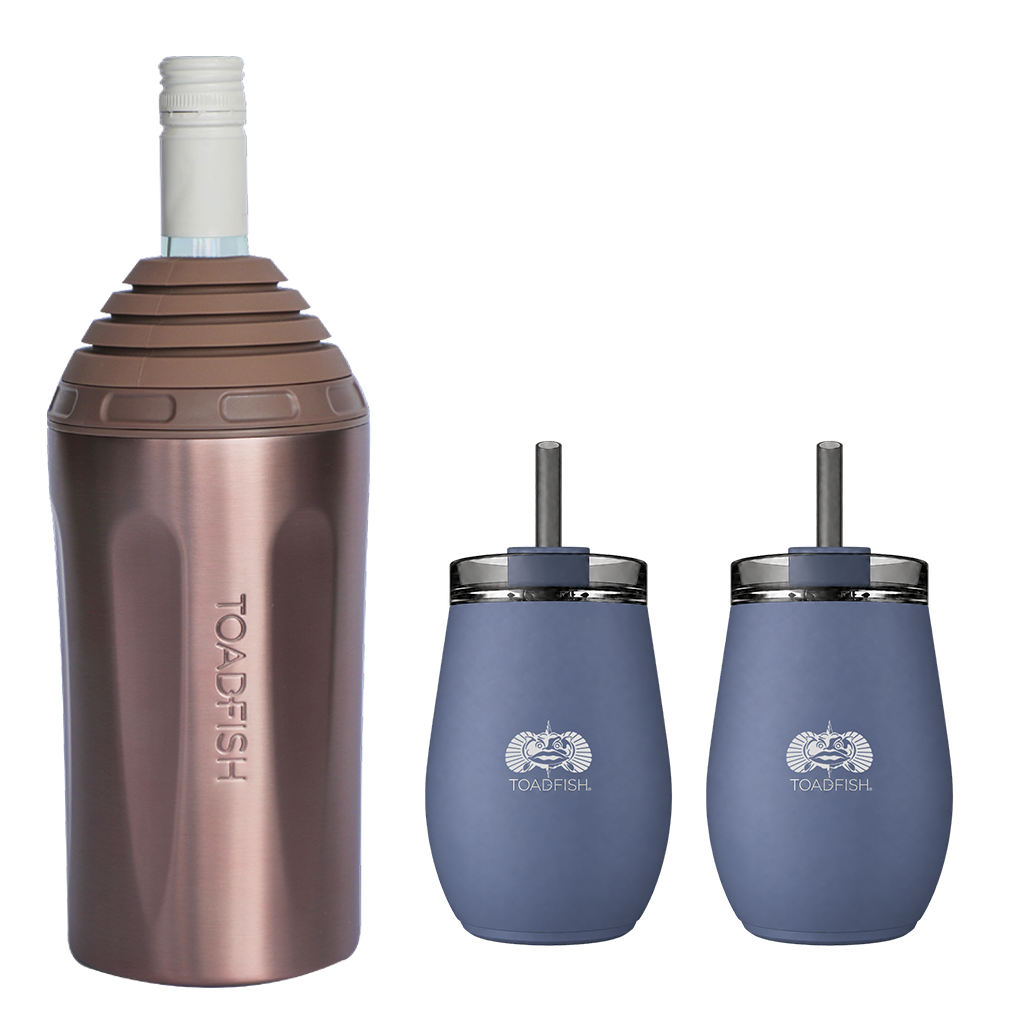 Wine Chiller + Smartgrip 10oz Tumbler Gift Sets