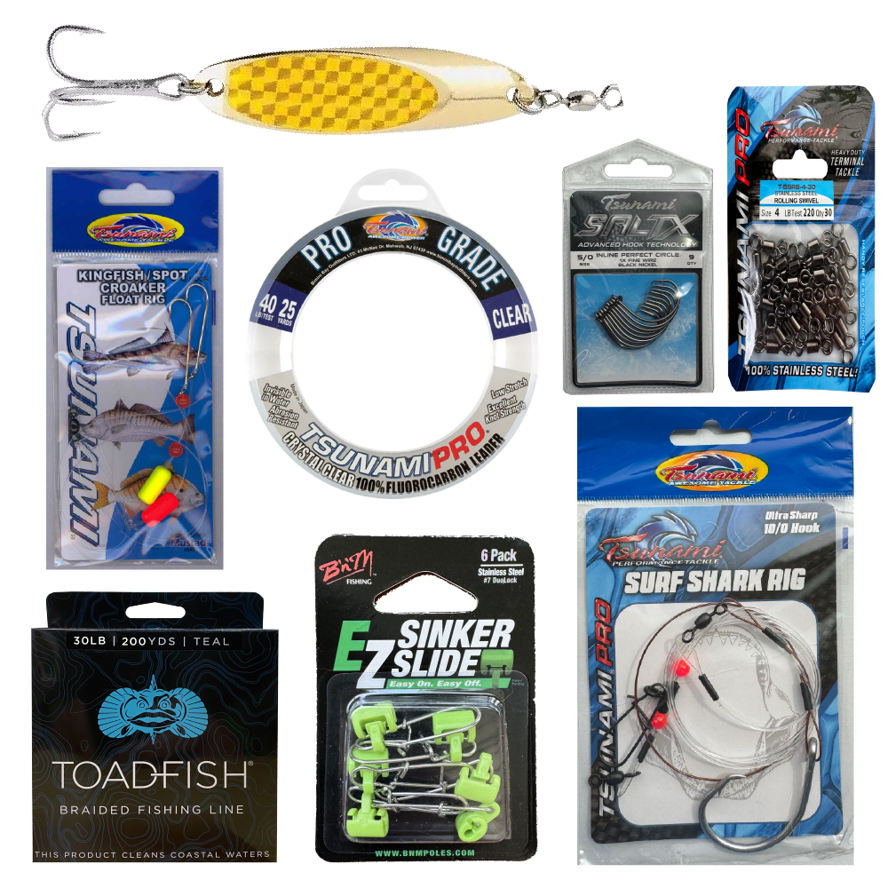 Surf Bundle - Lures, Baits & Hooks