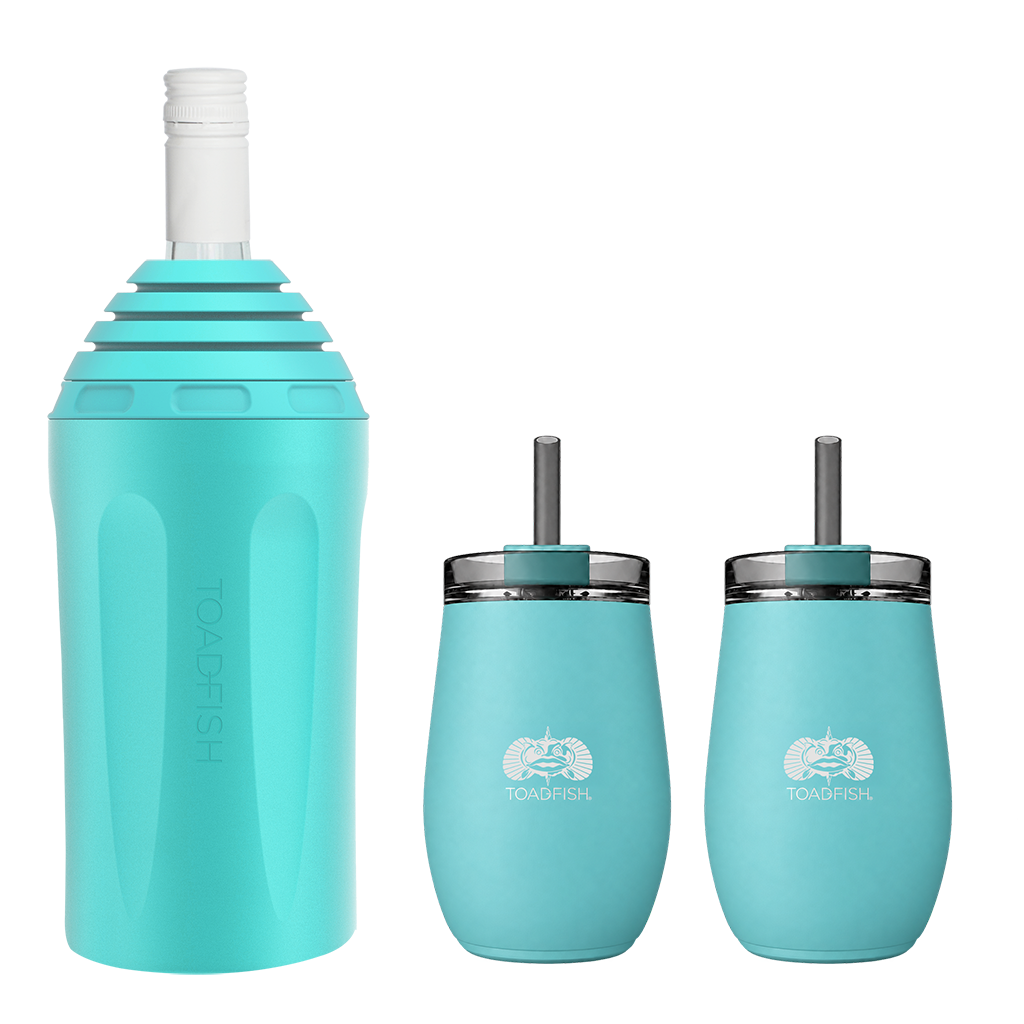 Wine Chiller + Smartgrip 10oz Tumbler Gift Sets