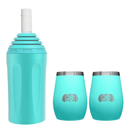 Wine Chiller + Tumbler Gift Sets - Toadfish - Drinkware Sets