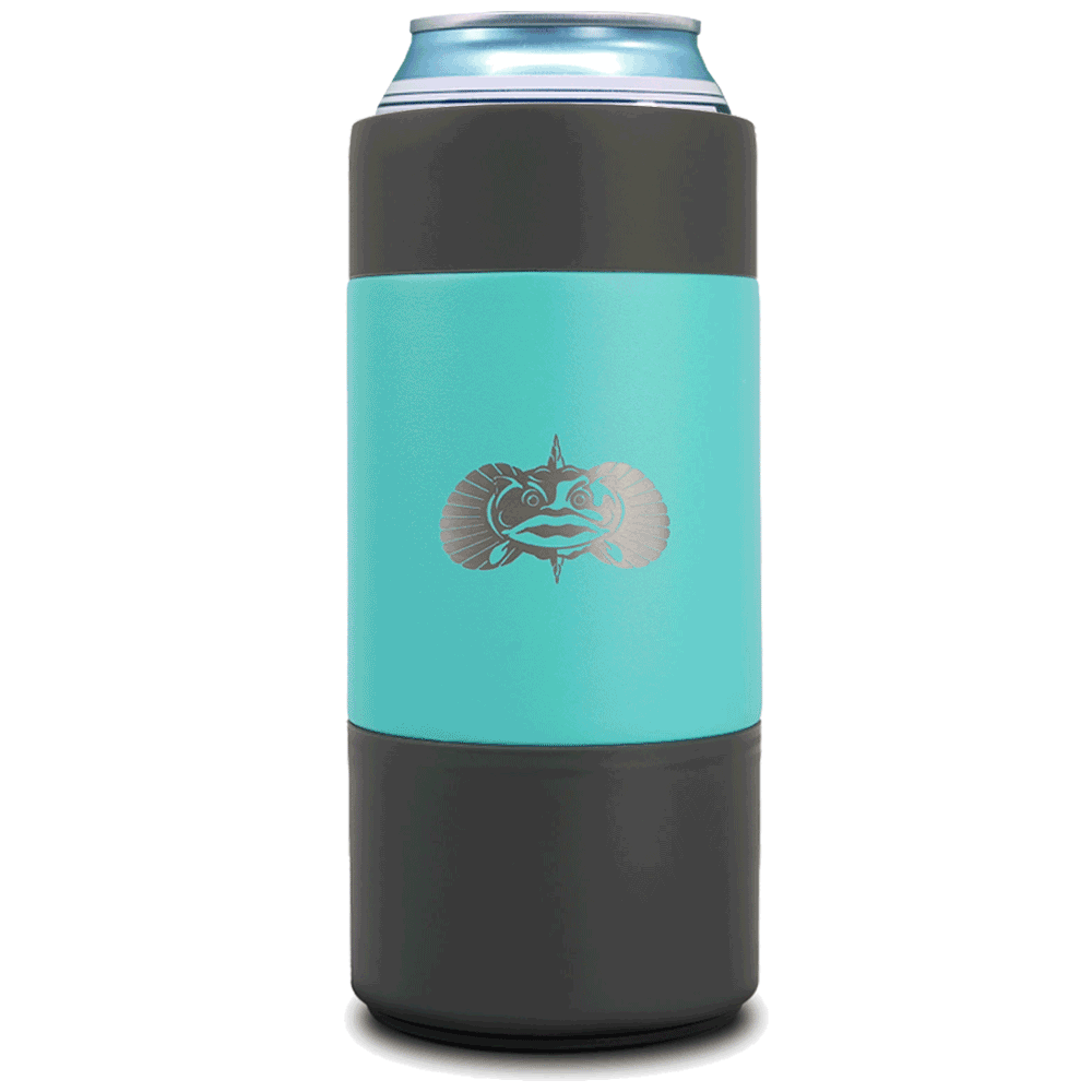 Non-Tipping 16oz Tall Can Cooler Can Coolers Toadfish 