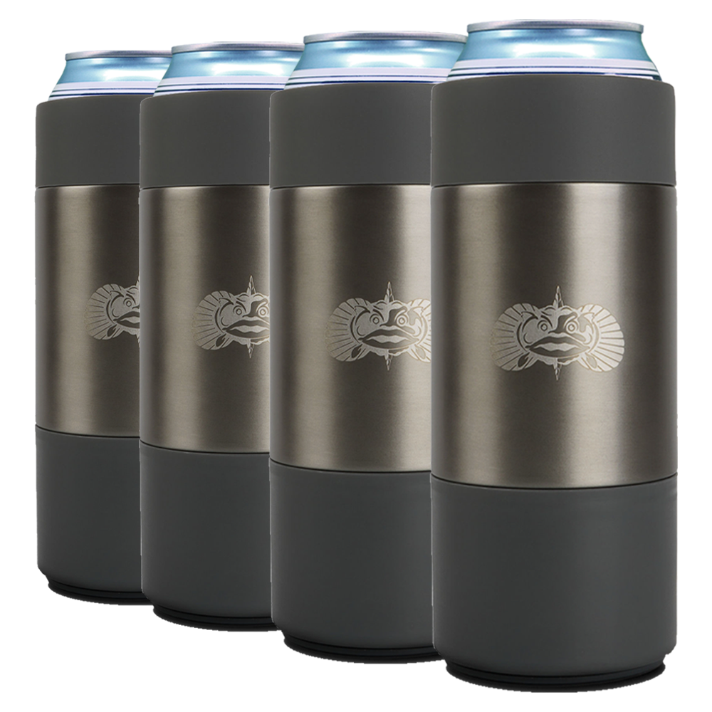 4 Pack Can Cooler Bundles Can Coolers Feed Exclusions Graphite 12oz Slim Can 