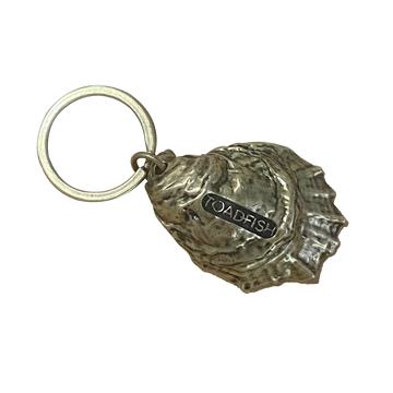 Oyster Shell Conservation Key Chain Keychains Toadfish 