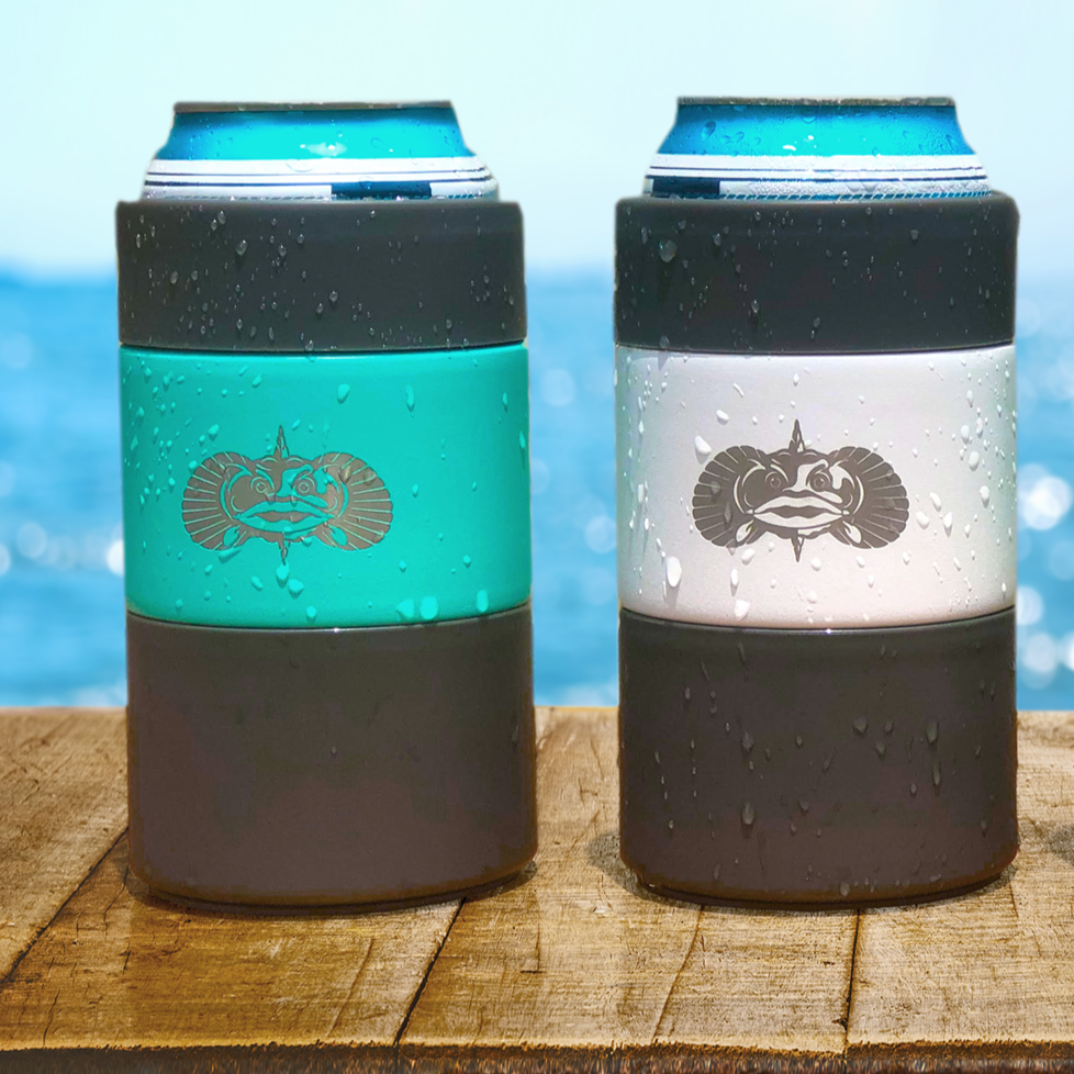 Non-Tipping Can Cooler Can Coolers Toadfish 