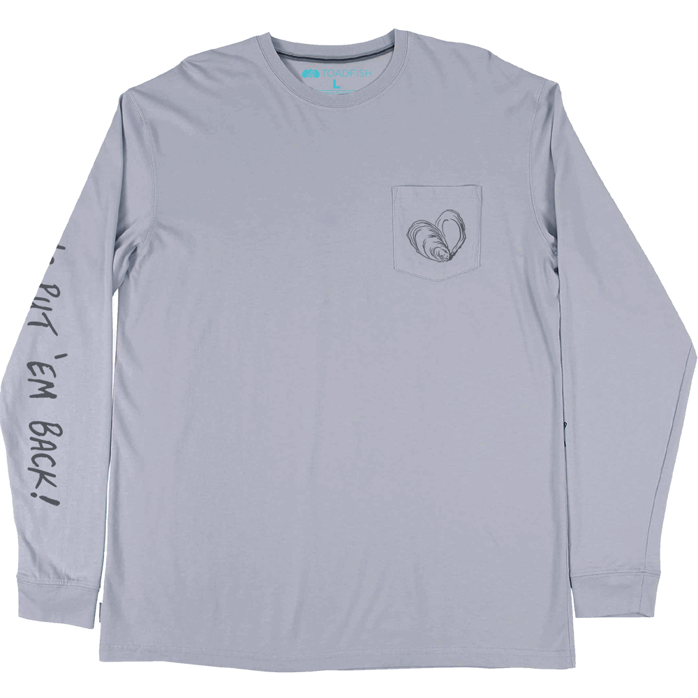 Oyster Lungs LS Tee Apparel Toadfish 