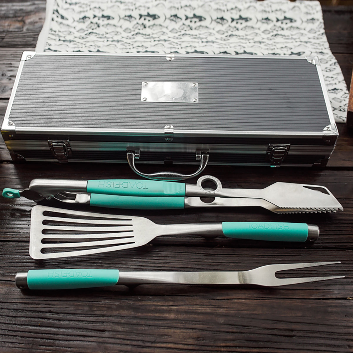 Ultimate Grill Set + Case Kitchen Tools & Utensils Toadfish 