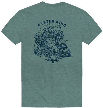 The Oyster King Tee - Toadfish - Apparel